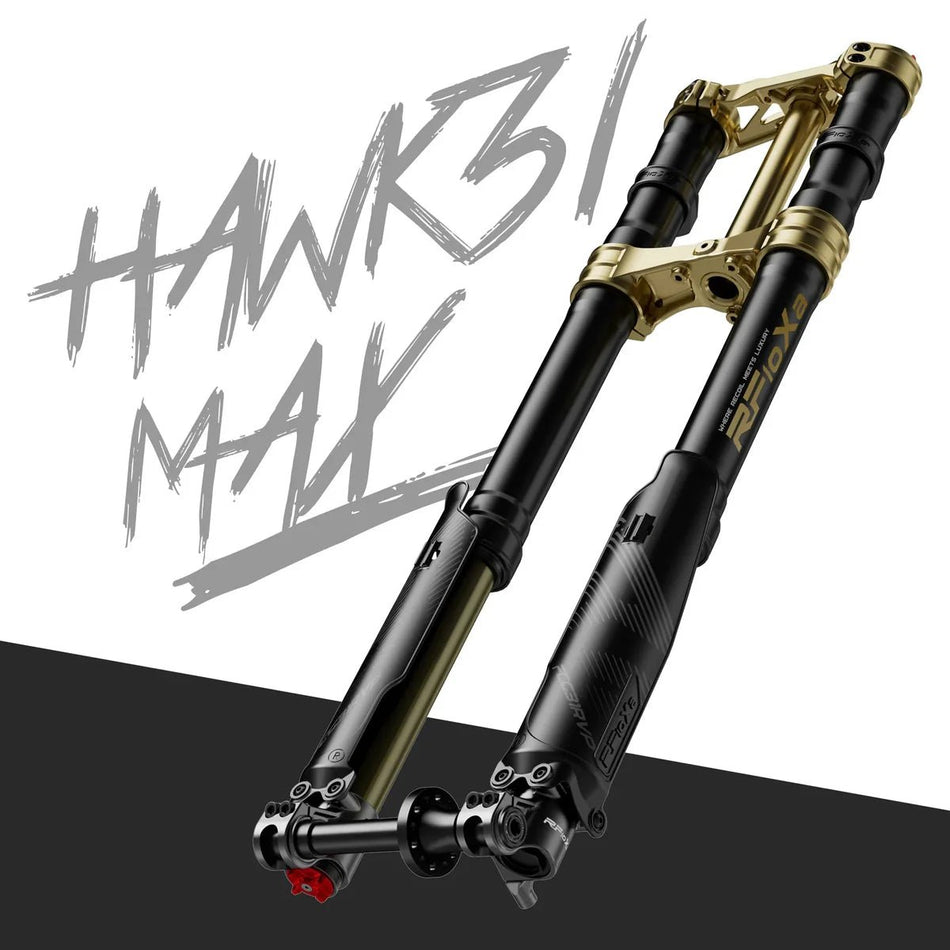 RFLOXA Hawk31 Max Gold Fork+ Free RFloXa Drop Crown (Black) - Pinned Electric