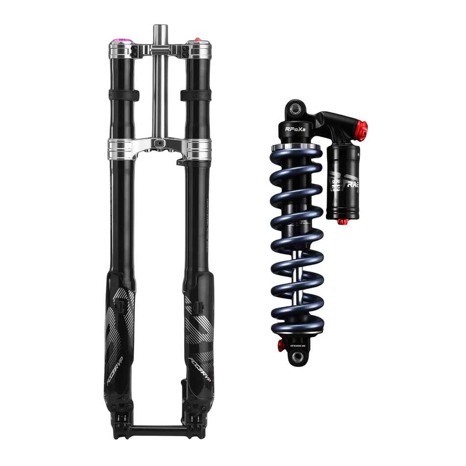 RFloxa Hawk31 Pro Fork & RFloxa RAB50RC Shock - Pinned Electric