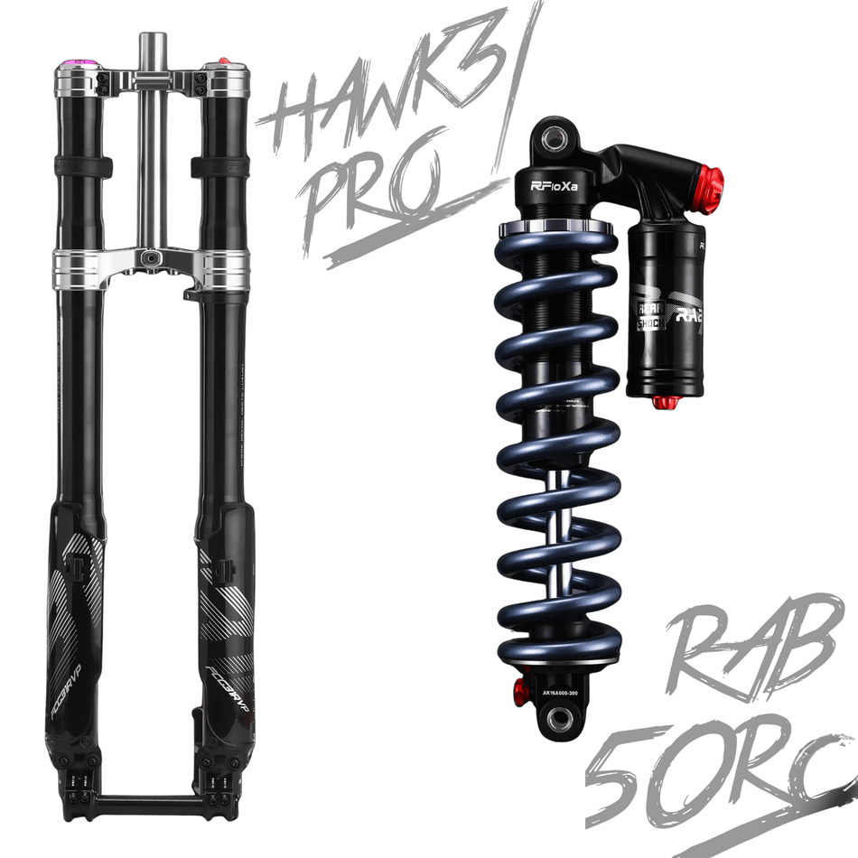 RFLOXA Hawk31 Pro Fork+RAB50RC Shock - Pinned Electric