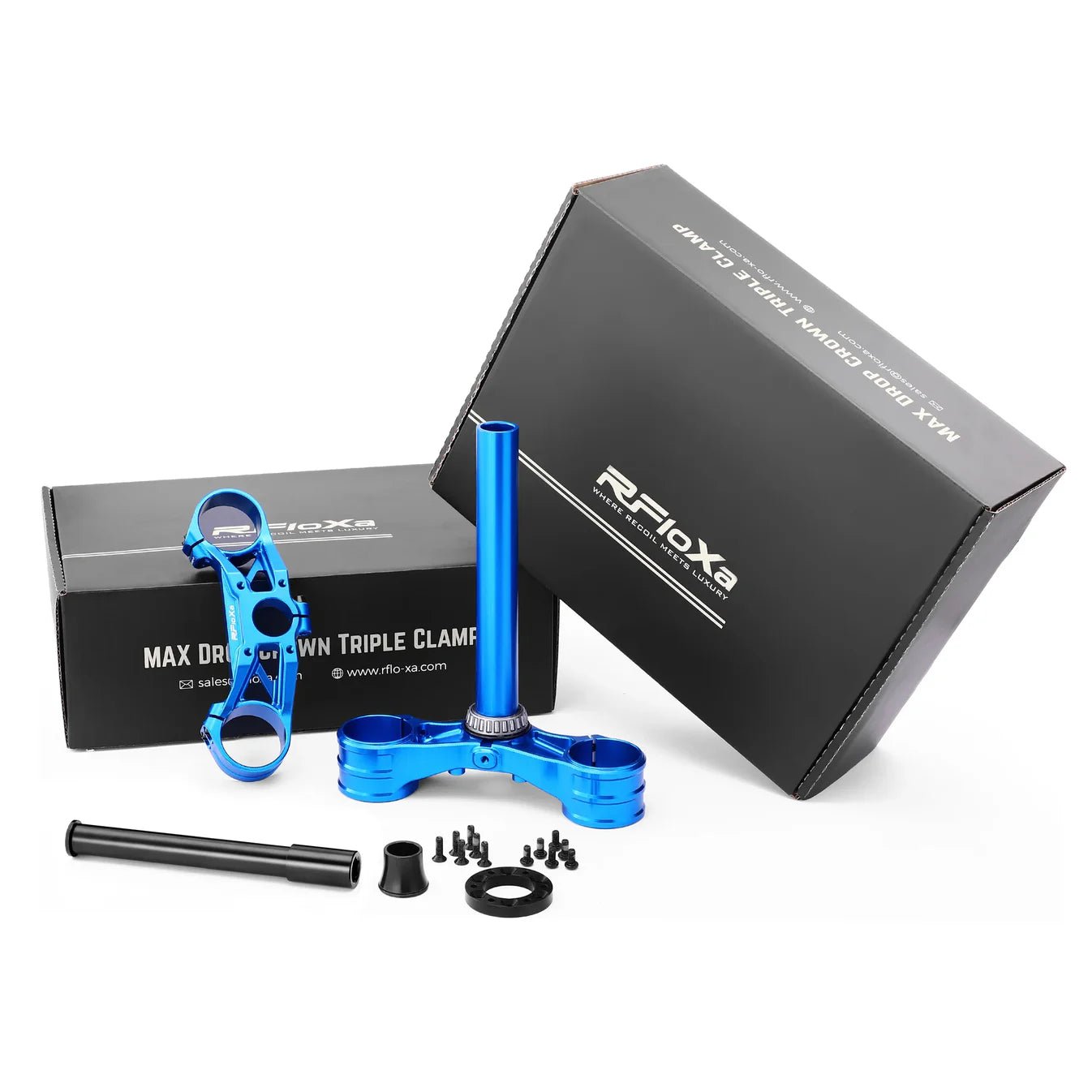 RFloXa Max Triple Clamp - Pinned Electric