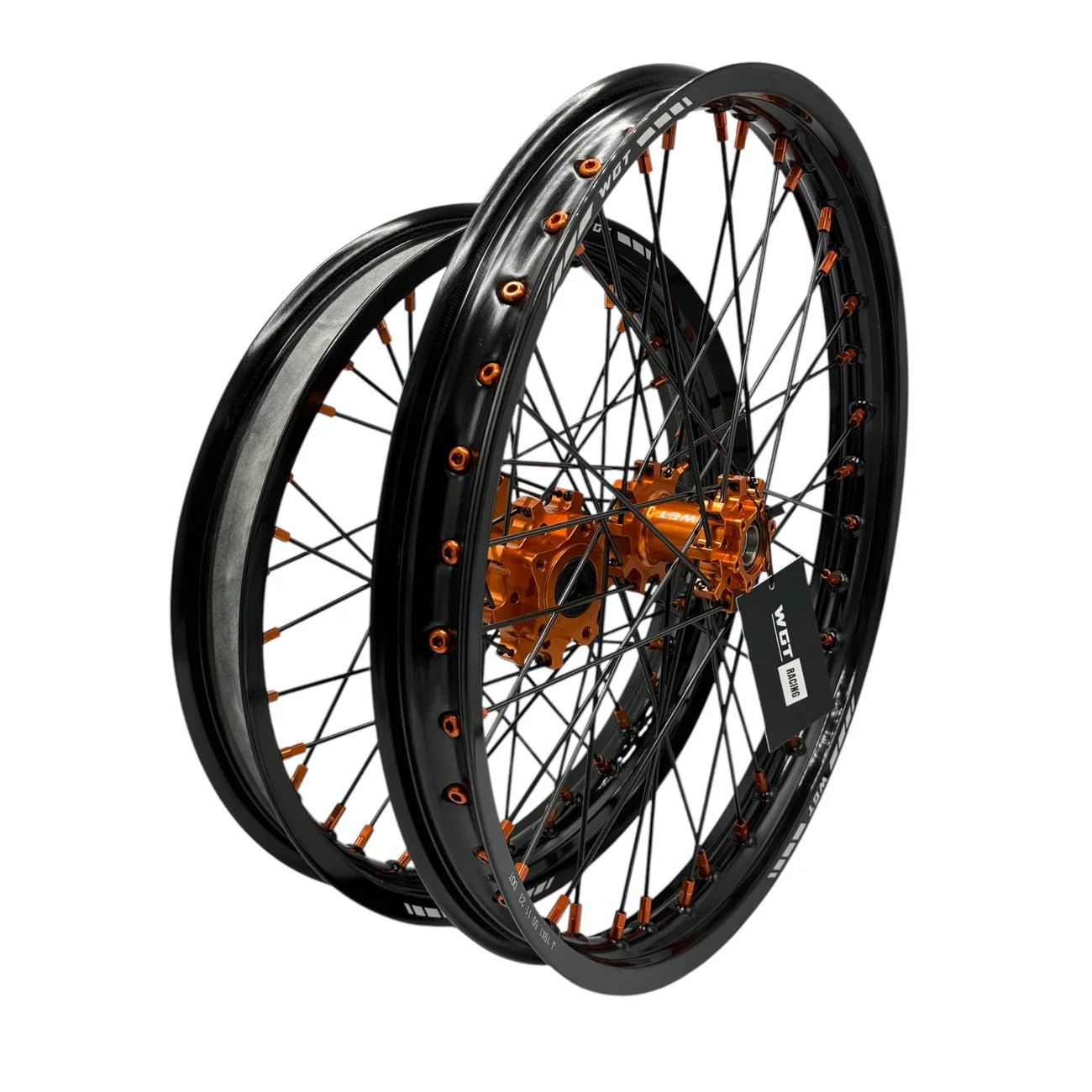 Splattered V2 19x16 Wheel Set - Pinned Electric