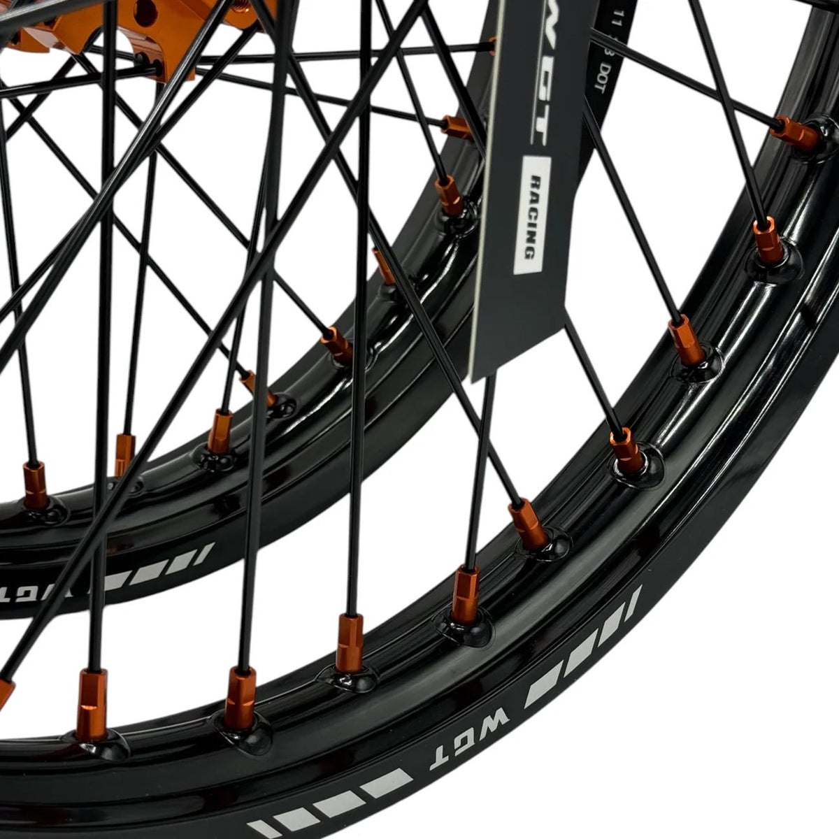 Splattered V2 19x16 Wheel Set - Pinned Electric