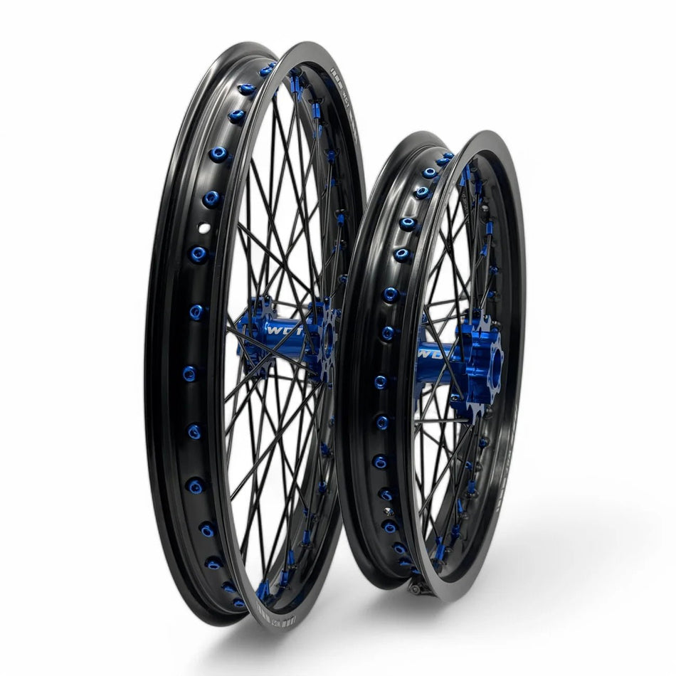 Splattered V2 19x16 Wheel Set - Pinned Electric