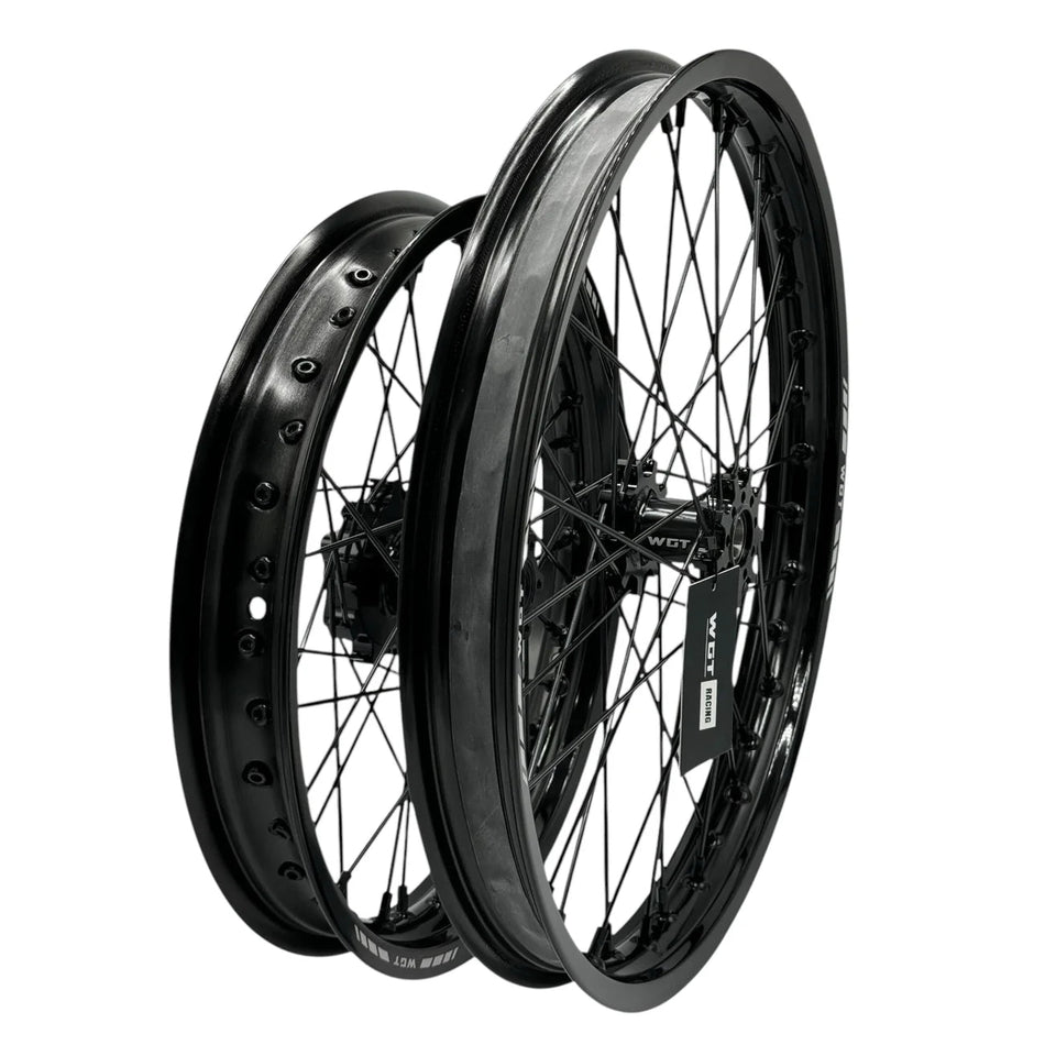 Splattered V2 19x16 Wheel Set - Pinned Electric