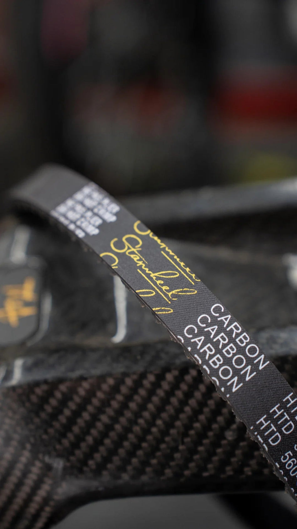 Starwheel Gold Label Carbon Belt - Light Emoto - Pinned Electric