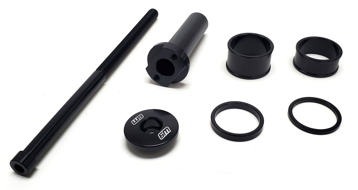 Stem Lock - W9 Fender Adapter Compatible - For forks without a fender mount on lower clamps. - Pinned Electric