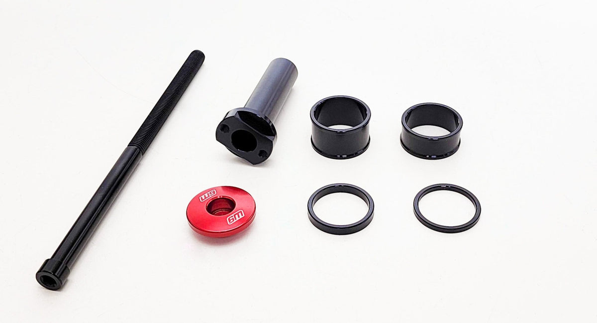 Stem Lock - W9 Fender Adapter Compatible - For forks without a fender mount on lower clamps. - Pinned Electric