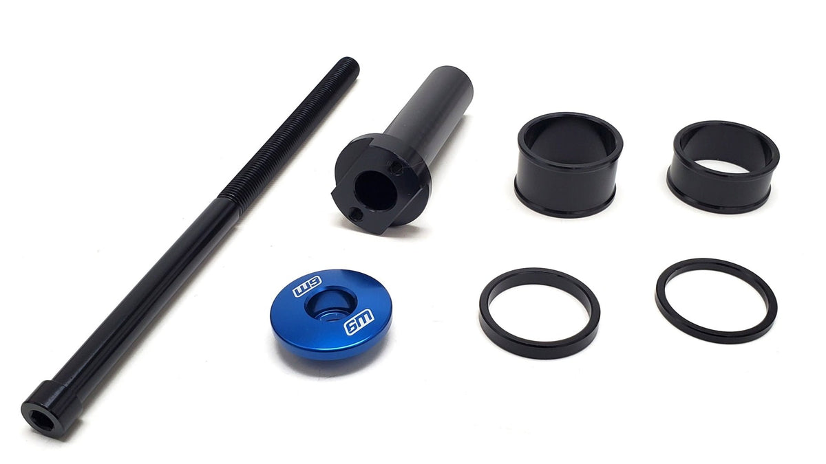 Stem Lock - W9 Fender Adapter Compatible - For forks without a fender mount on lower clamps. - Pinned Electric