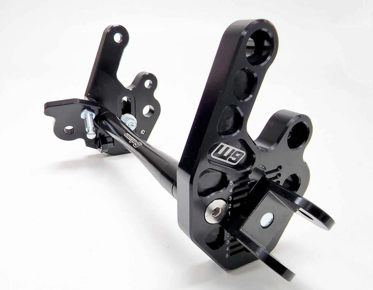 Sur-ron LBX & 79Bike Adjustable Foot Peg mount (Collective) - Pinned Electric