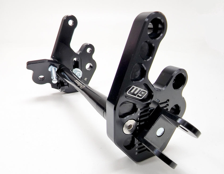 Sur-ron LBX & 79Bike Adjustable Foot Peg mount (Collective) - Pinned Electric