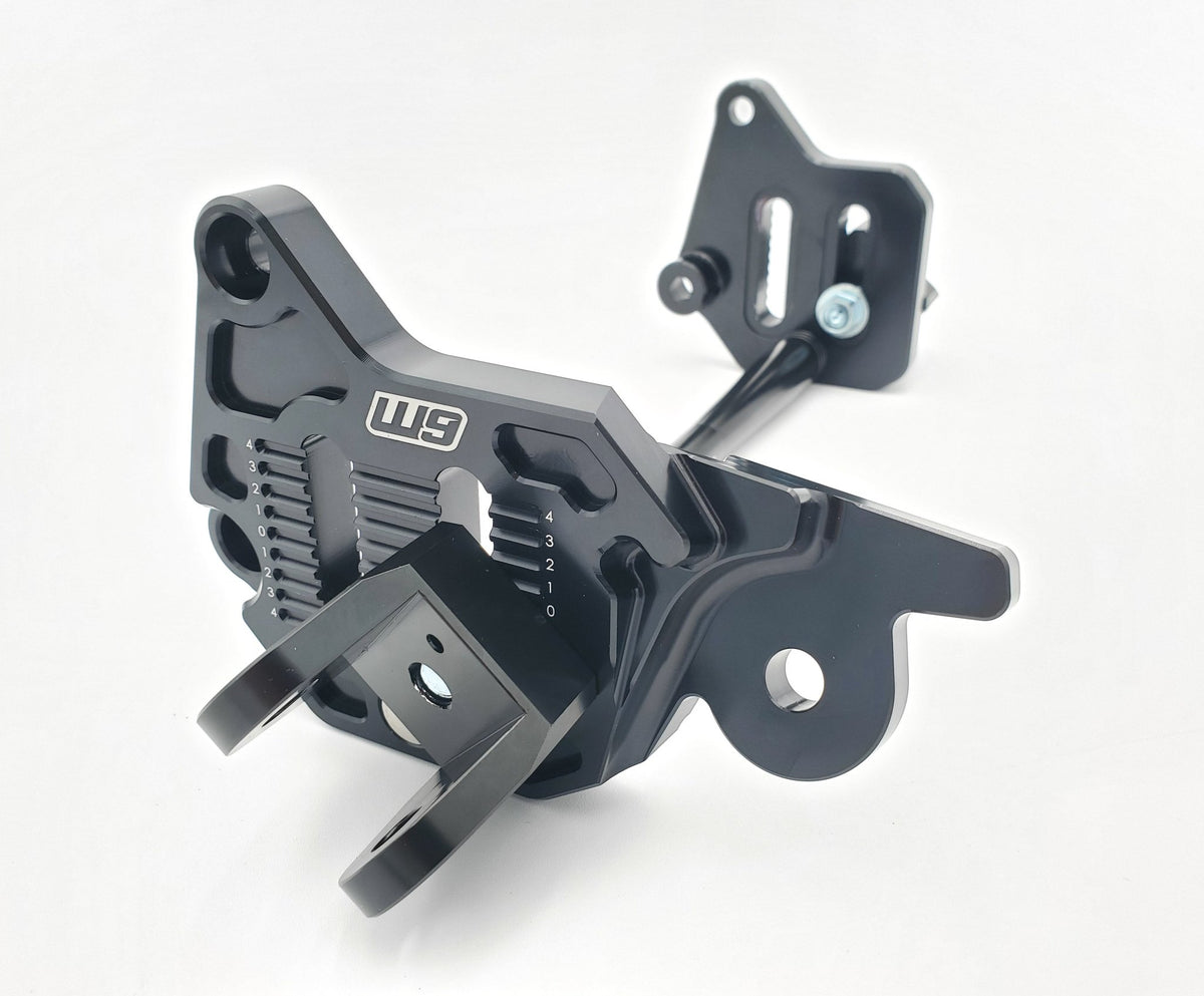 Sur-ron LBX & 79Bike Adjustable Foot Peg mount (Collective) - Pinned Electric