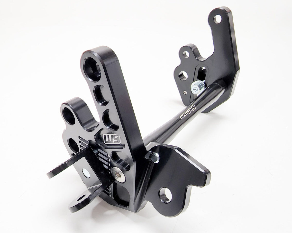 Sur-ron LBX & 79Bike Adjustable Foot Peg mount (Collective) - Pinned Electric