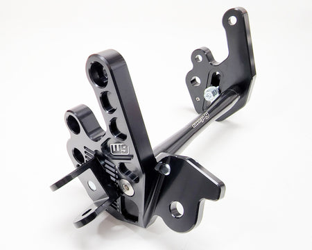 Sur-ron LBX & 79Bike Adjustable Foot Peg mount (Collective) - Pinned Electric