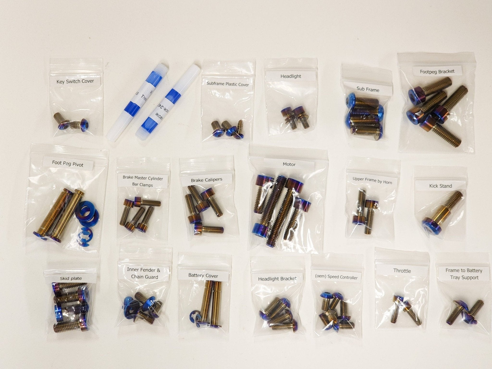 Surron Titanium Chassis Kit (Collective) - Pinned Electric