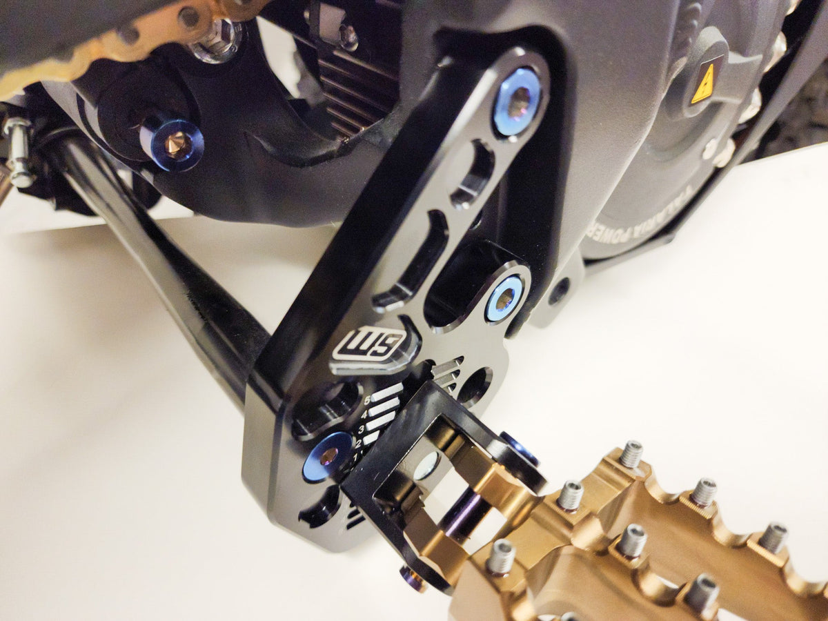 Talaria Adjustable Foot Peg Mount - Pinned Electric