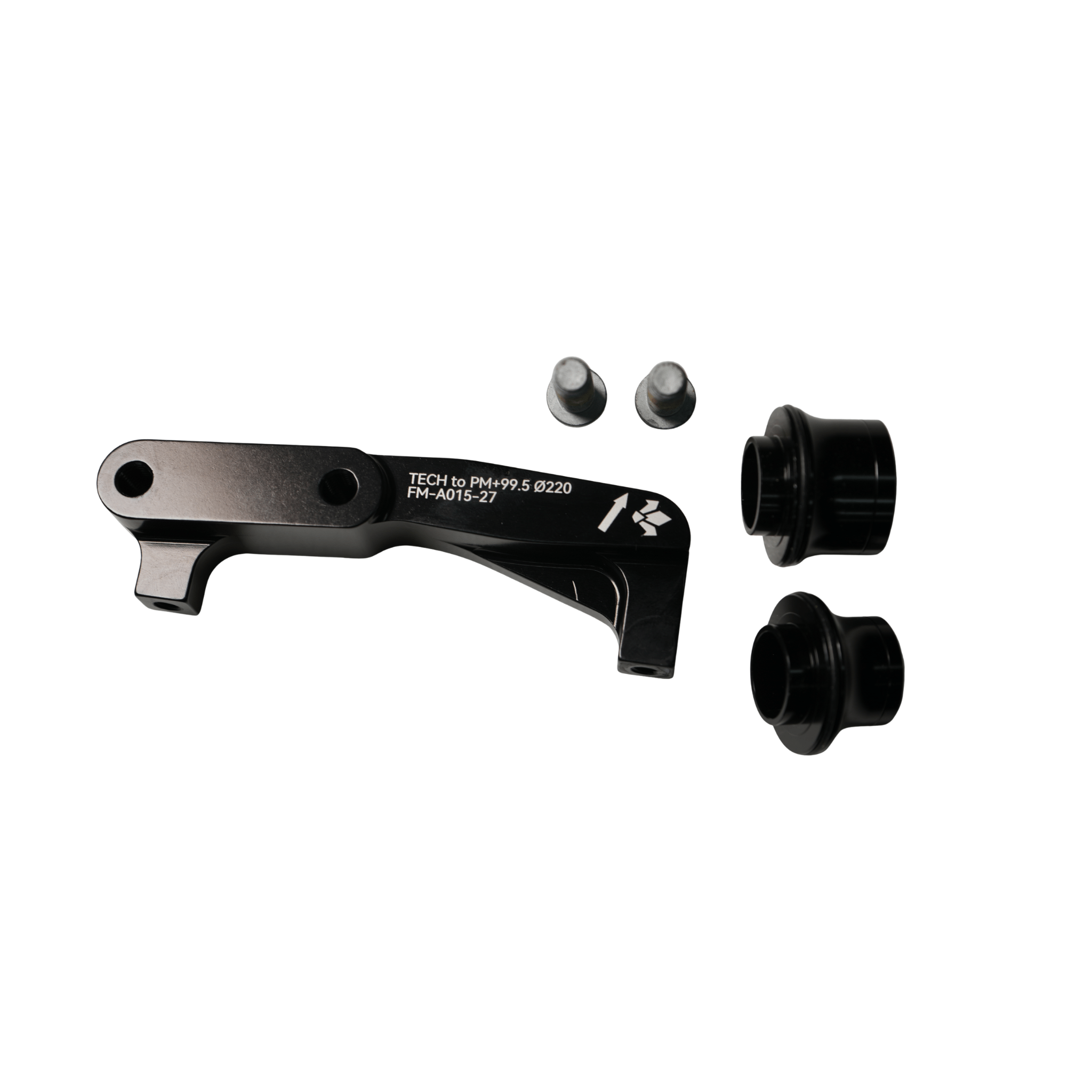 TECH E - Ride 3.0/SR Front Brake Adapter (Tech Fork) - Pinned Electric