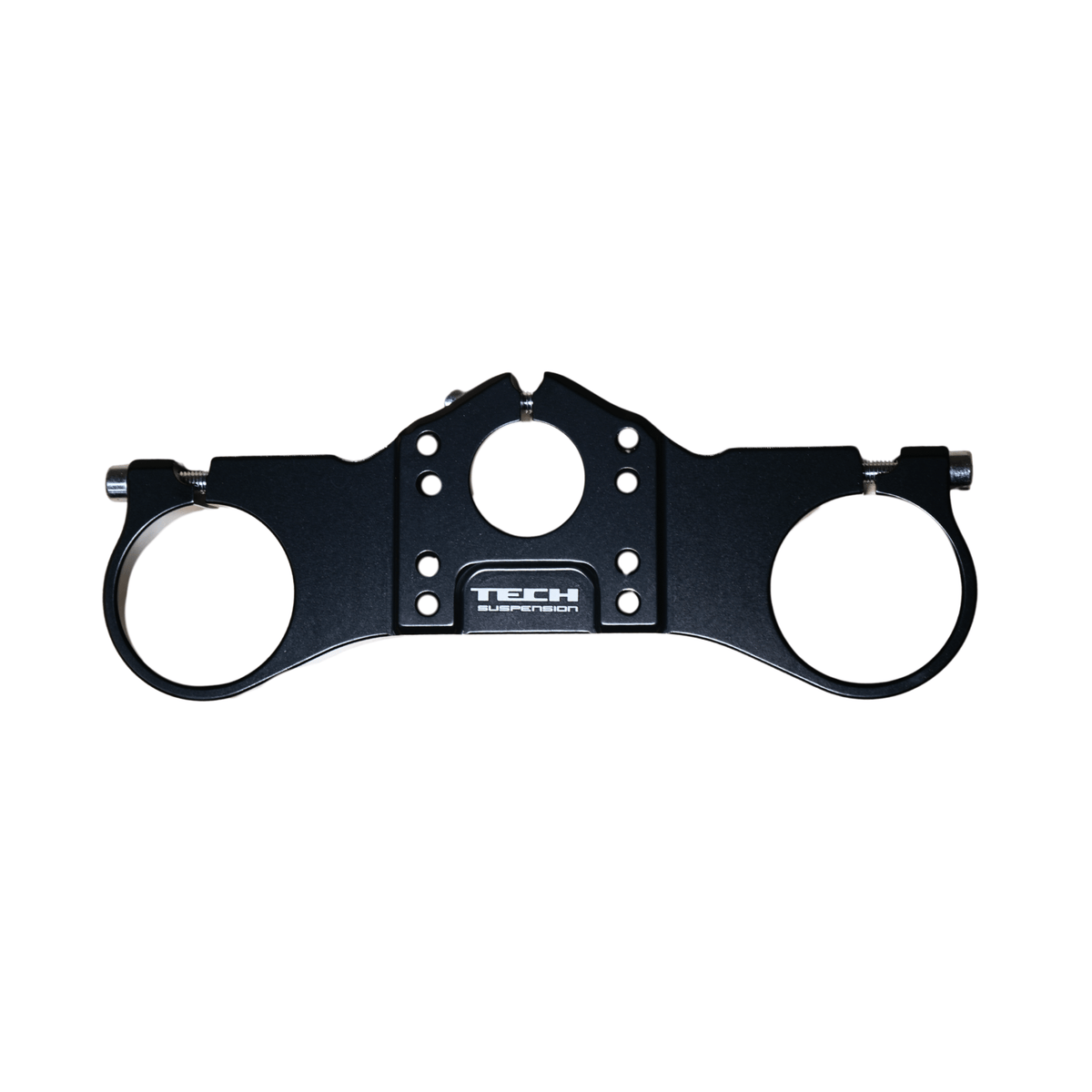 TECH Upper Triple Clamp Drop Crown - Pinned Electric