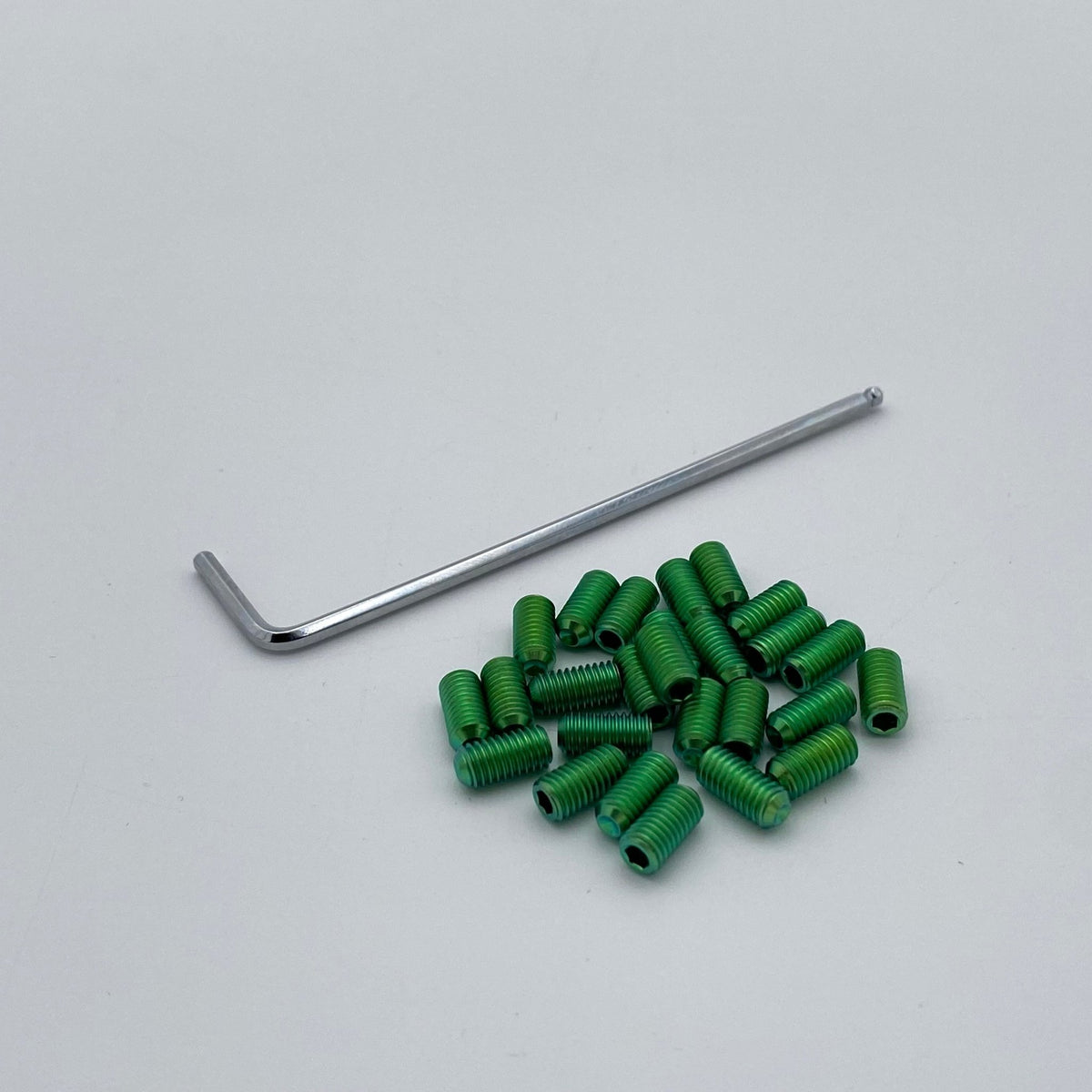 Titanium Elite Foot Peg Screws - Pinned Electric