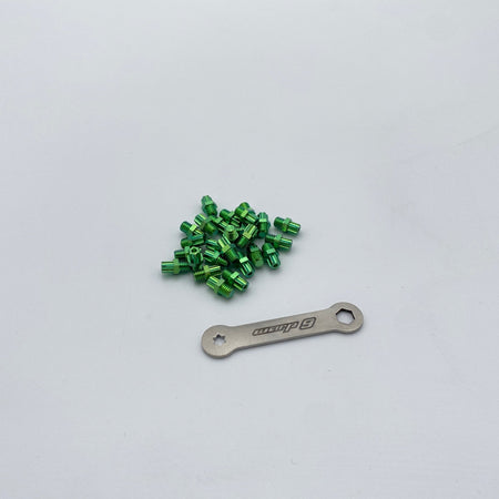Titanium Elite Foot Peg Screws - Pinned Electric