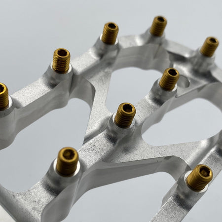 Titanium Elite Foot Peg Screws - Pinned Electric