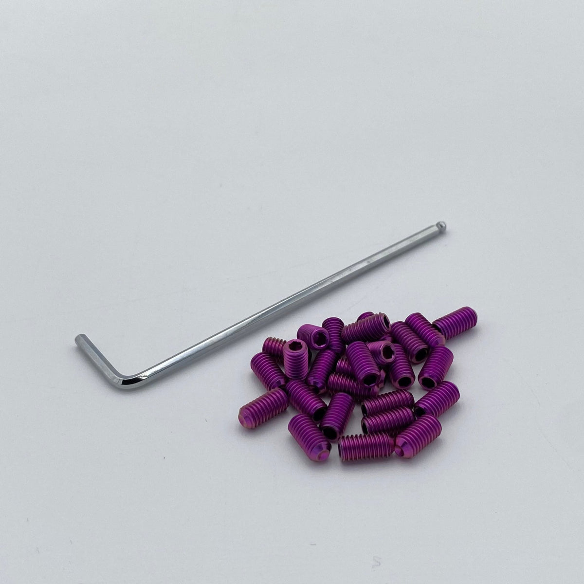 Titanium Elite Foot Peg Screws - Pinned Electric