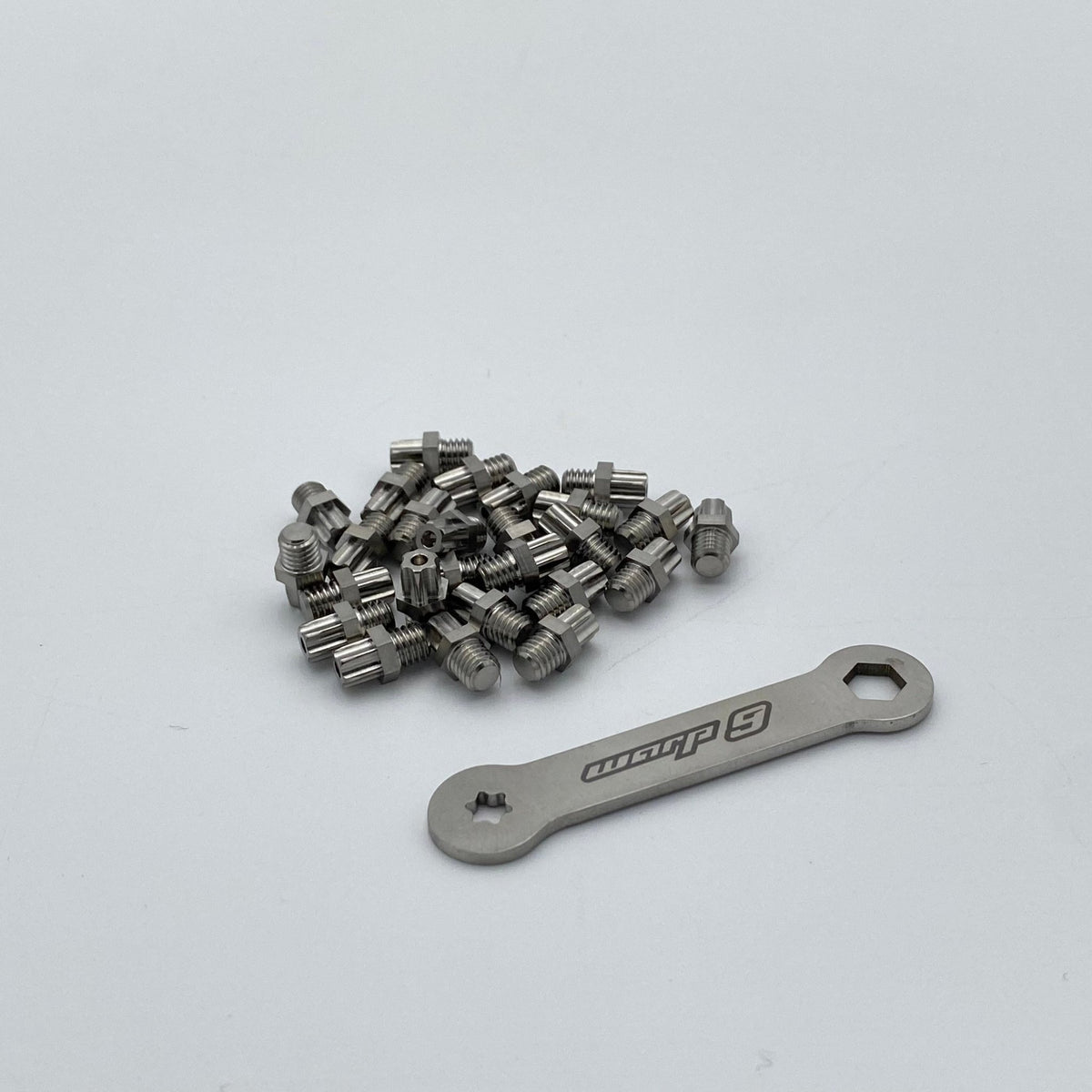 Titanium Elite Foot Peg Screws - Pinned Electric
