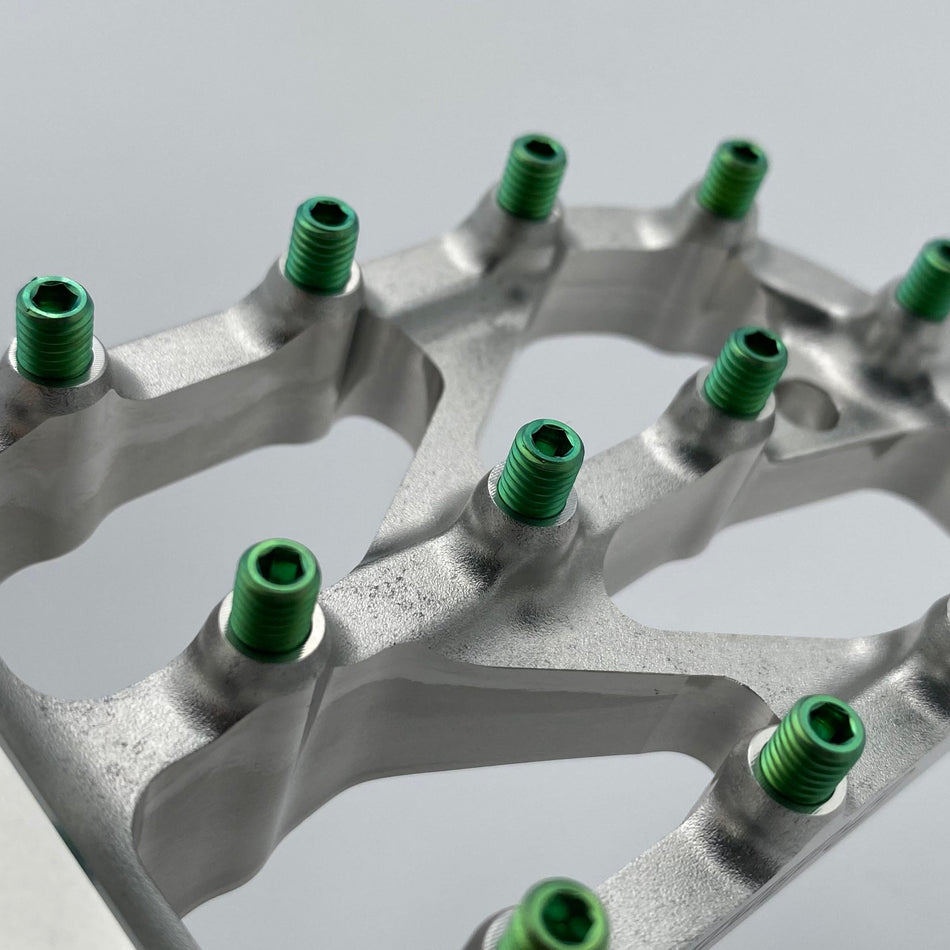Titanium Elite Foot Peg Screws - Pinned Electric