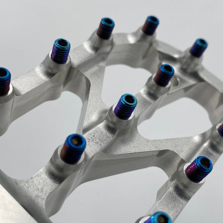 Titanium Elite Foot Peg Screws - Pinned Electric