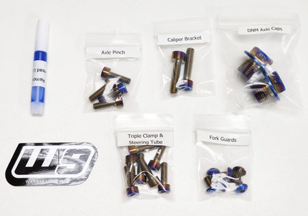 Titanium Fork Bolts - Pinned Electric