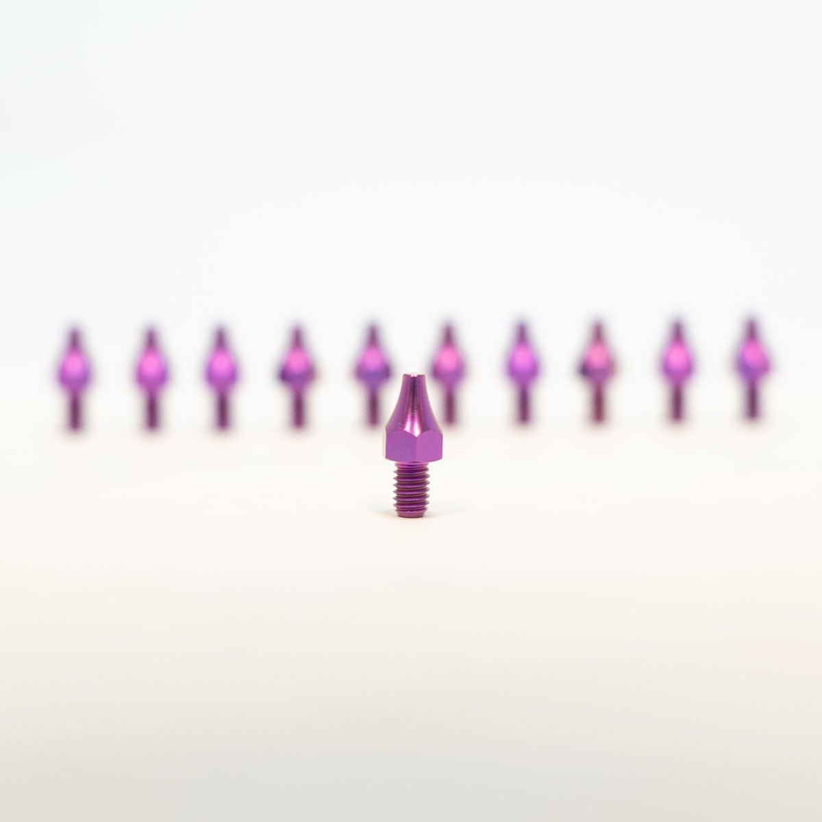 Titanium Prickly Footpeg Pins - Pinned Electric