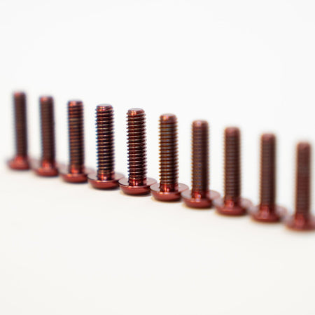 Titanium Prickly Footpeg Pins - Pinned Electric