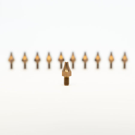 Titanium Prickly Footpeg Pins - Pinned Electric