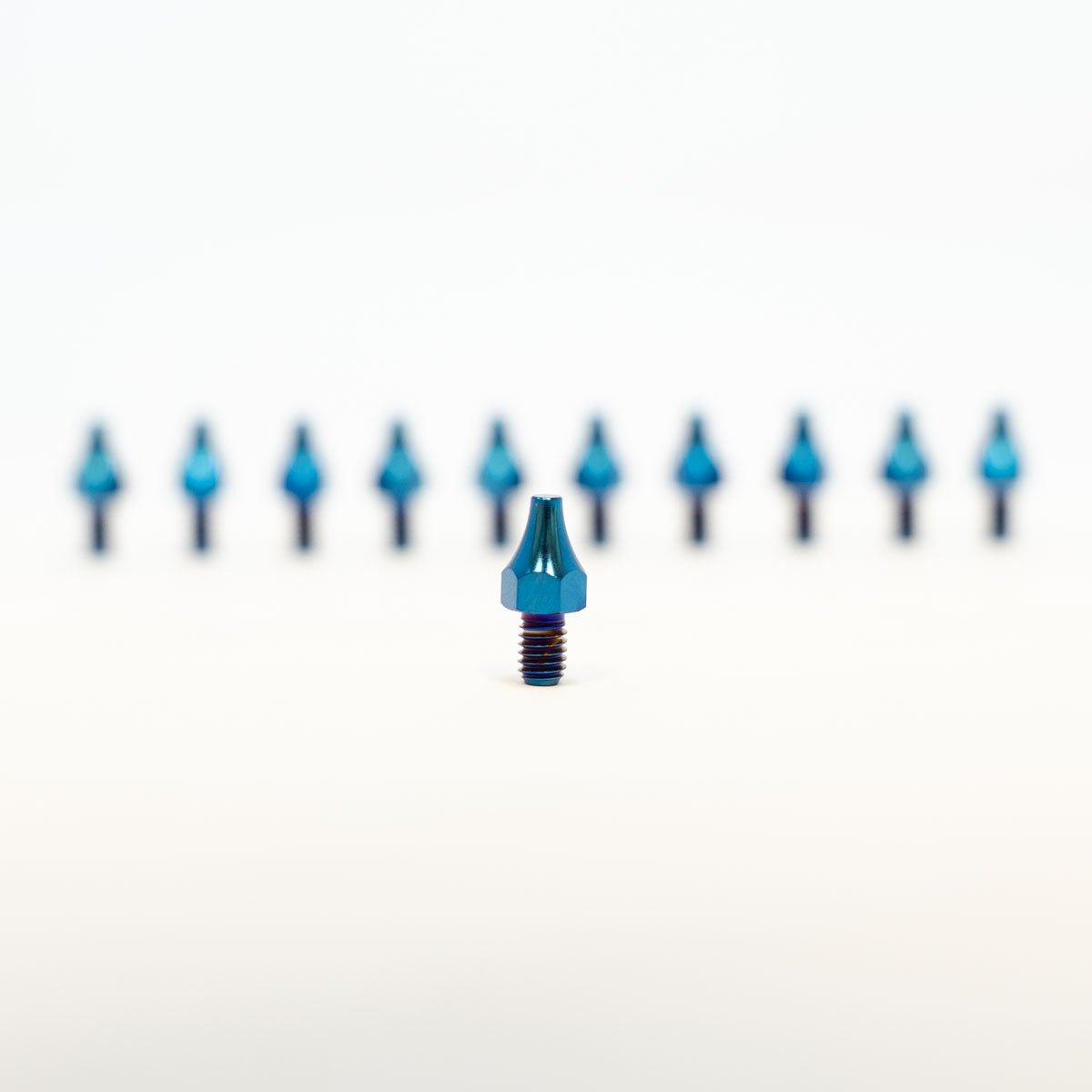 Titanium Prickly Footpeg Pins - Pinned Electric
