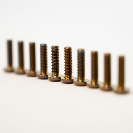 Titanium Prickly Footpeg Pins - Pinned Electric