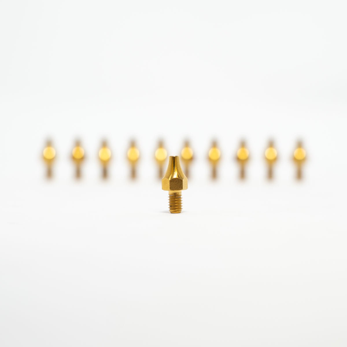 Titanium Prickly Footpeg Pins - Pinned Electric