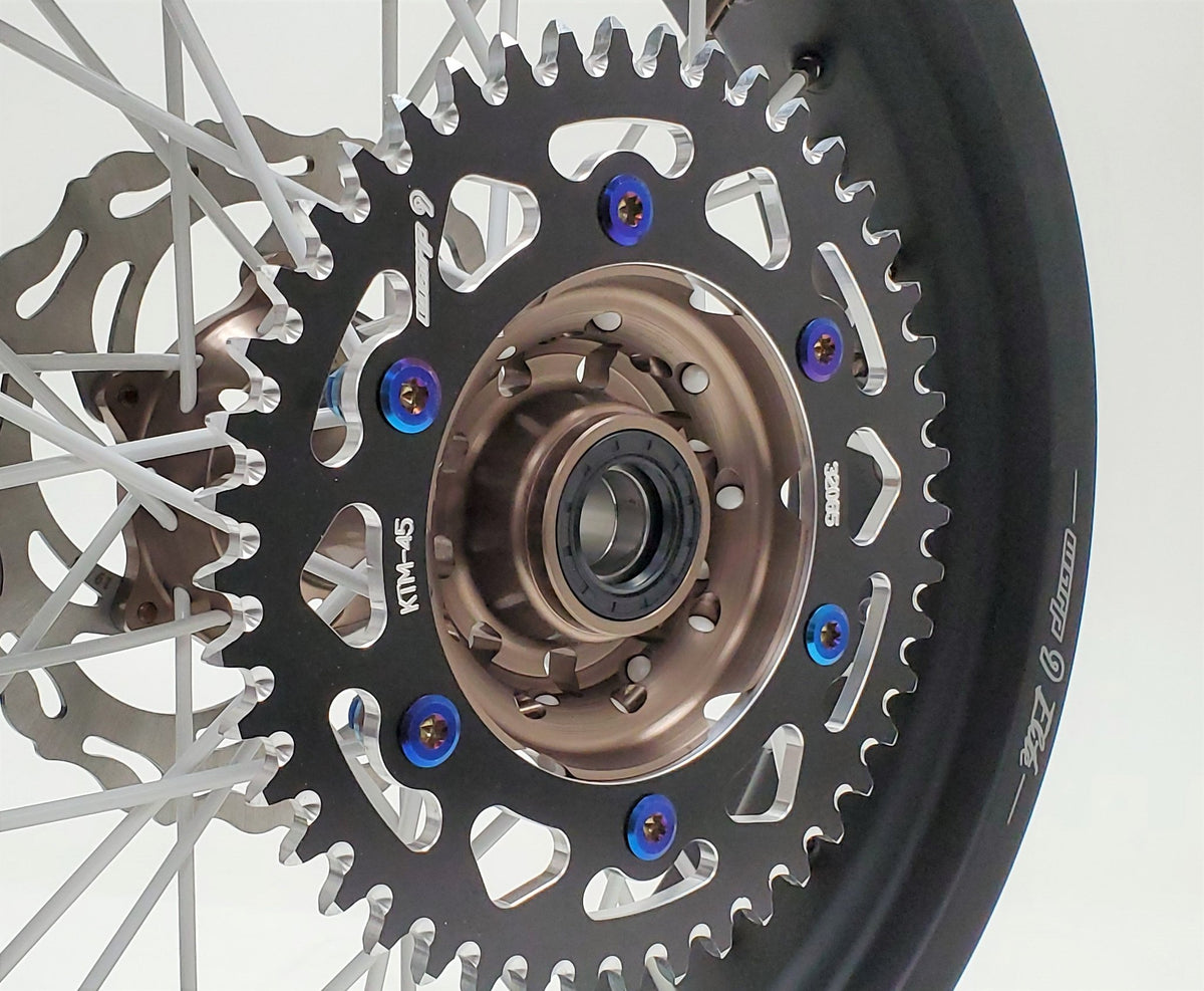 Titanium Sprocket Bolt Kit (Collective) - Pinned Electric