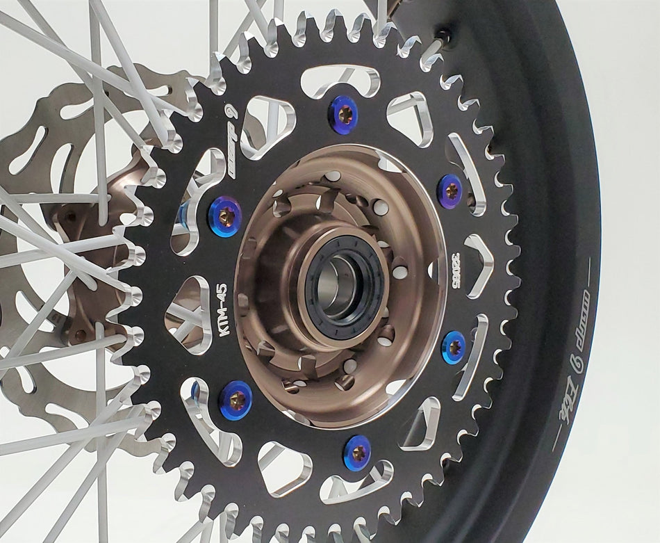 Titanium Sprocket Bolt Kit (Collective) - Pinned Electric