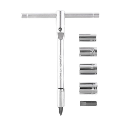 TUSK Folding Mini T - Handle Set 1/4" Drive - Pinned Electric