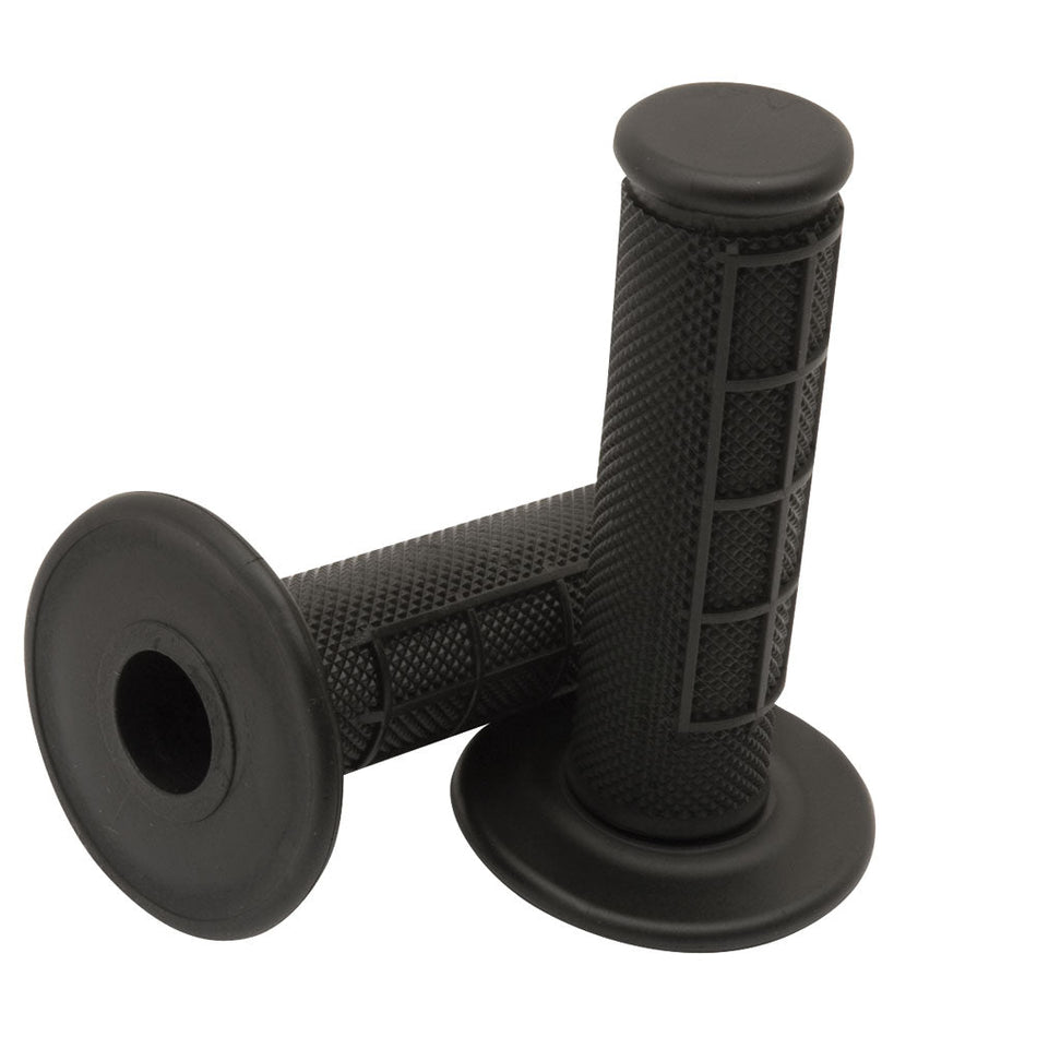 TUSK MX Grips - Black - Pinned Electric