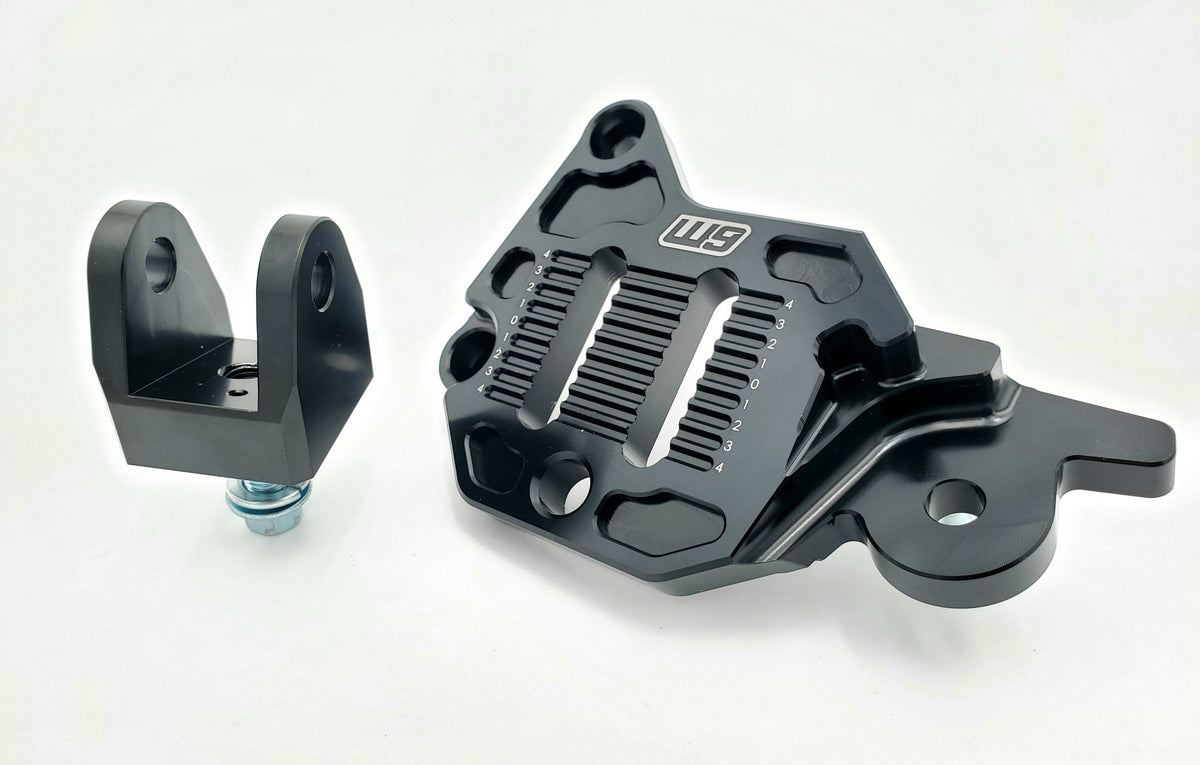 Ultra Bee Adjustable Foot Peg Mount - Pinned Electric