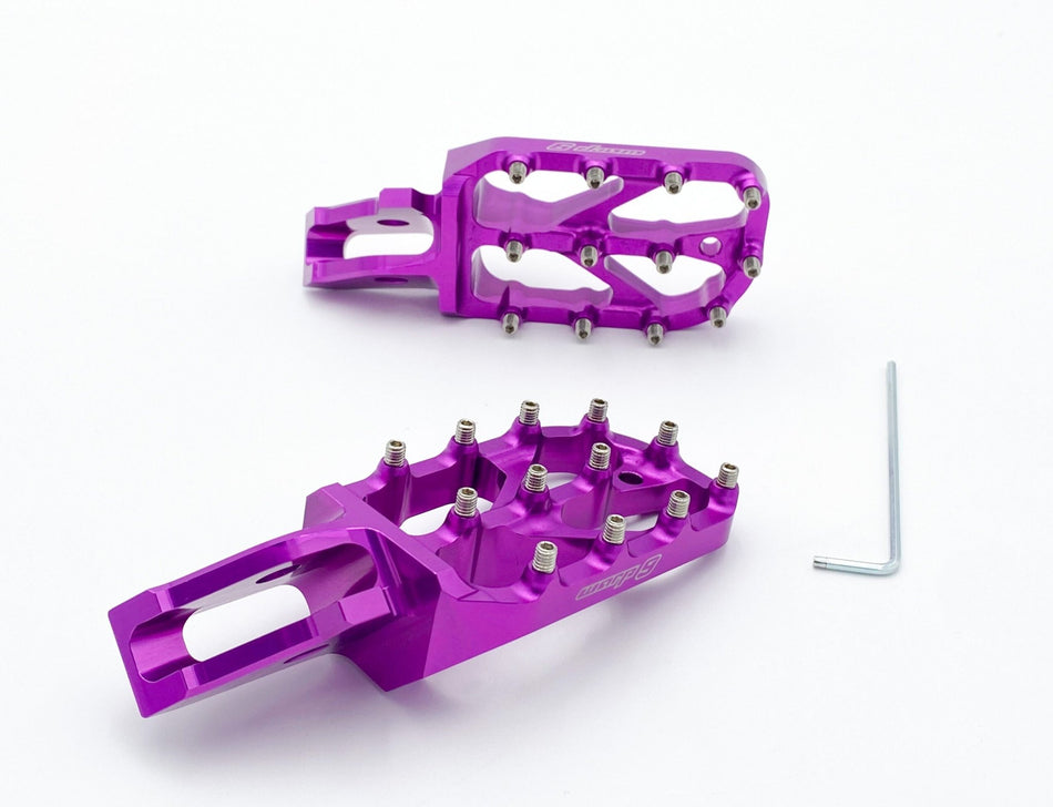 Ultra Bee Elite Foot Pegs (Collective) - Pinned Electric