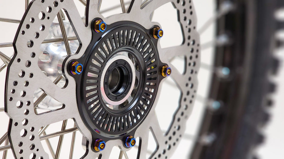 Ultra Bee Titanium Rotor Bolts (Collective) - Pinned Electric