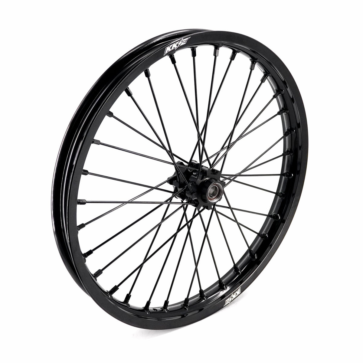US Stock KKE 1.6*19" & 1.85*16" E-Moto Wheels Rims Fit E-Ride PRO-SS 3.0/ E-Ride PRO SR Black - Pinned Electric