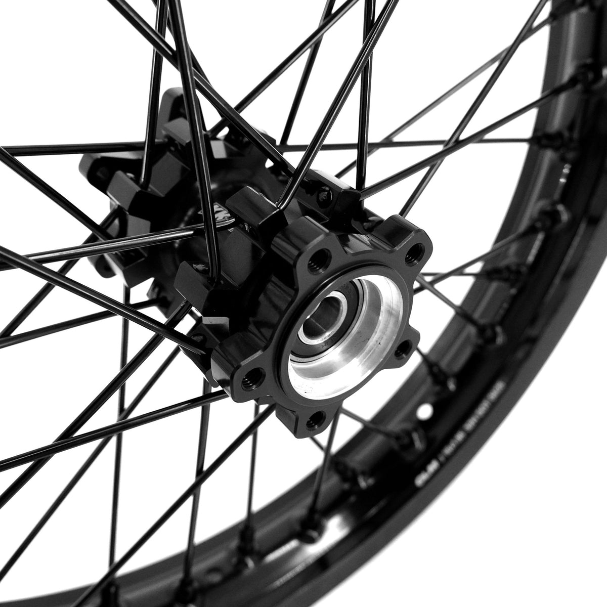 US Stock KKE 1.6*19" & 1.85*16" E-Moto Wheels Rims Fit E-Ride PRO-SS 3.0/ E-Ride PRO SR Black - Pinned Electric