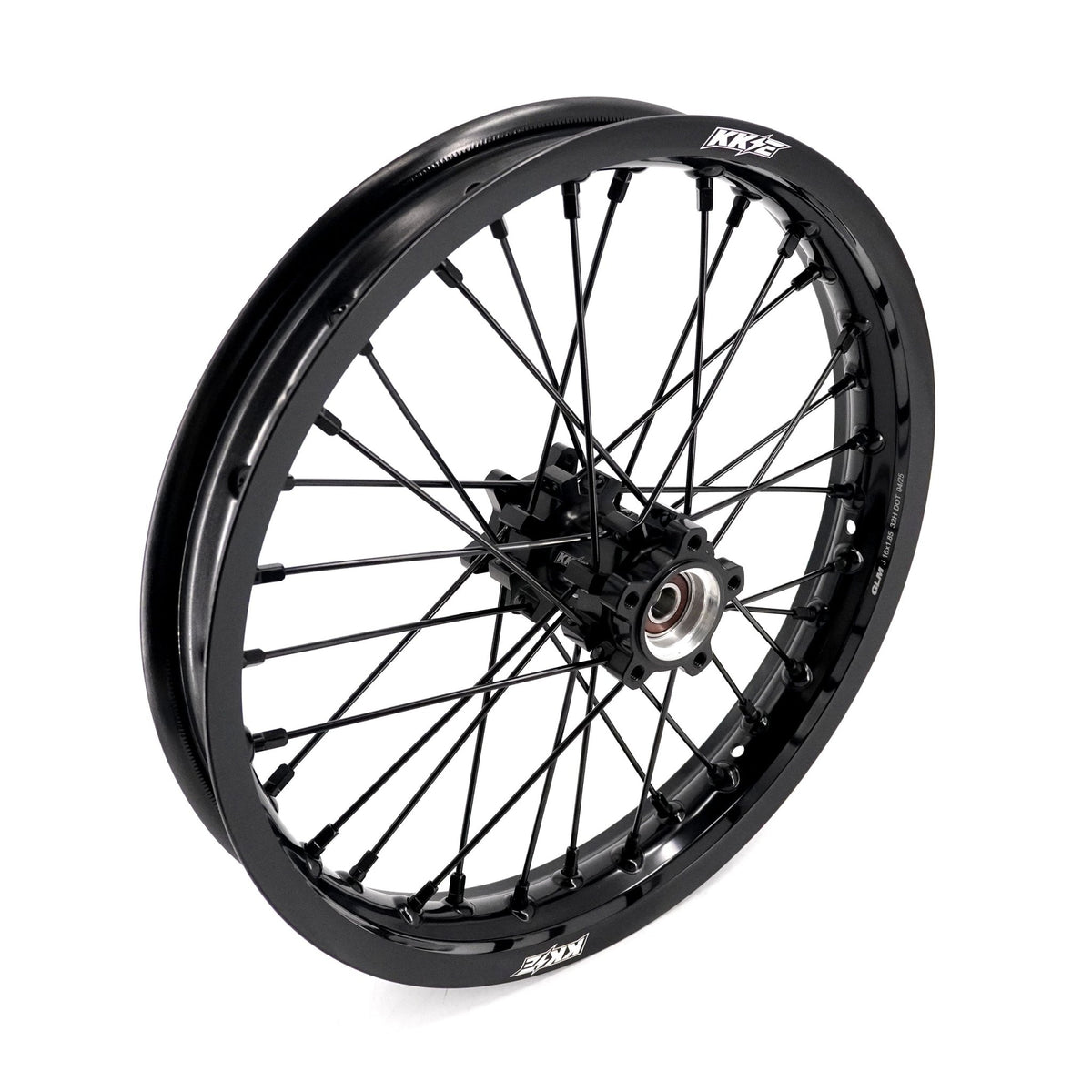 US Stock KKE 1.6*19" & 1.85*16" E-Moto Wheels Rims Fit E-Ride PRO-SS 3.0/ E-Ride PRO SR Black - Pinned Electric