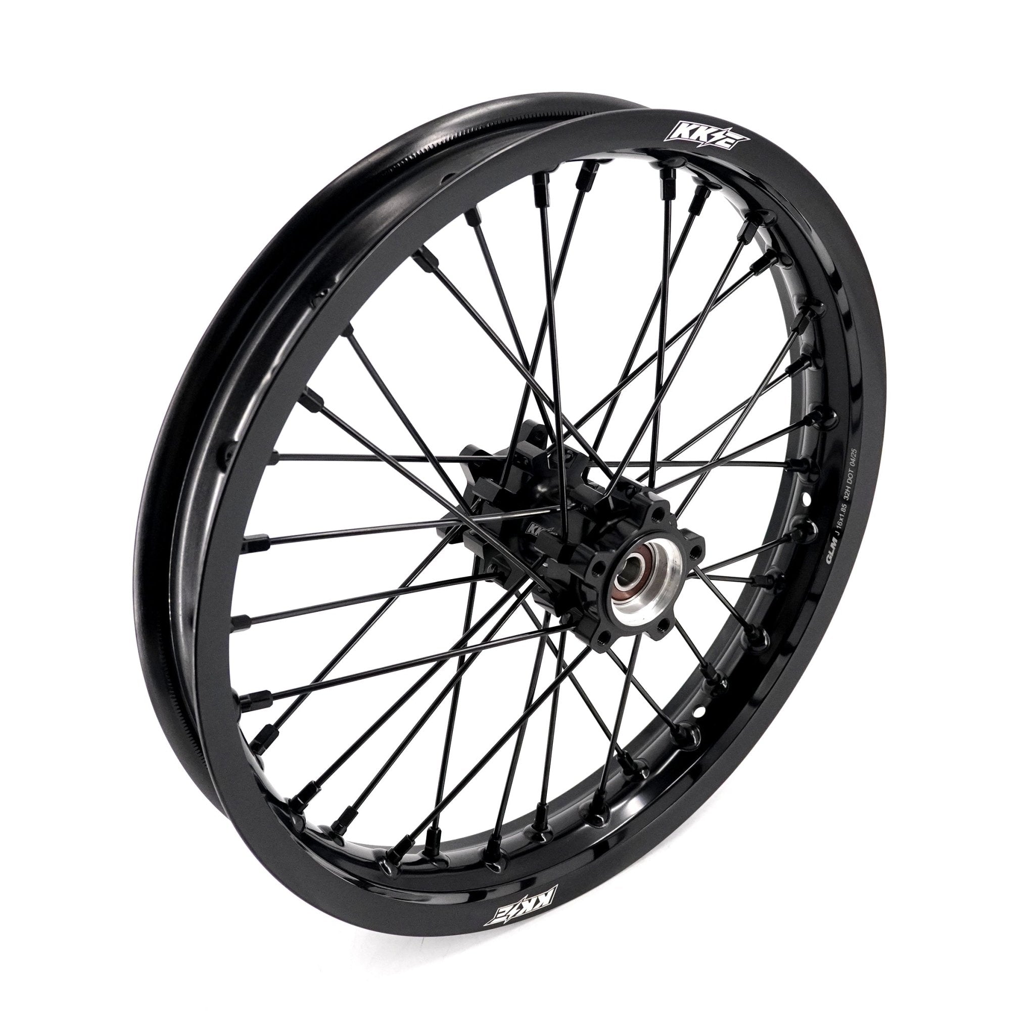 US Stock KKE 1.6*19" & 1.85*16" E-Moto Wheels Rims Fit E-Ride PRO-SS 3.0/ E-Ride PRO SR Black - Pinned Electric