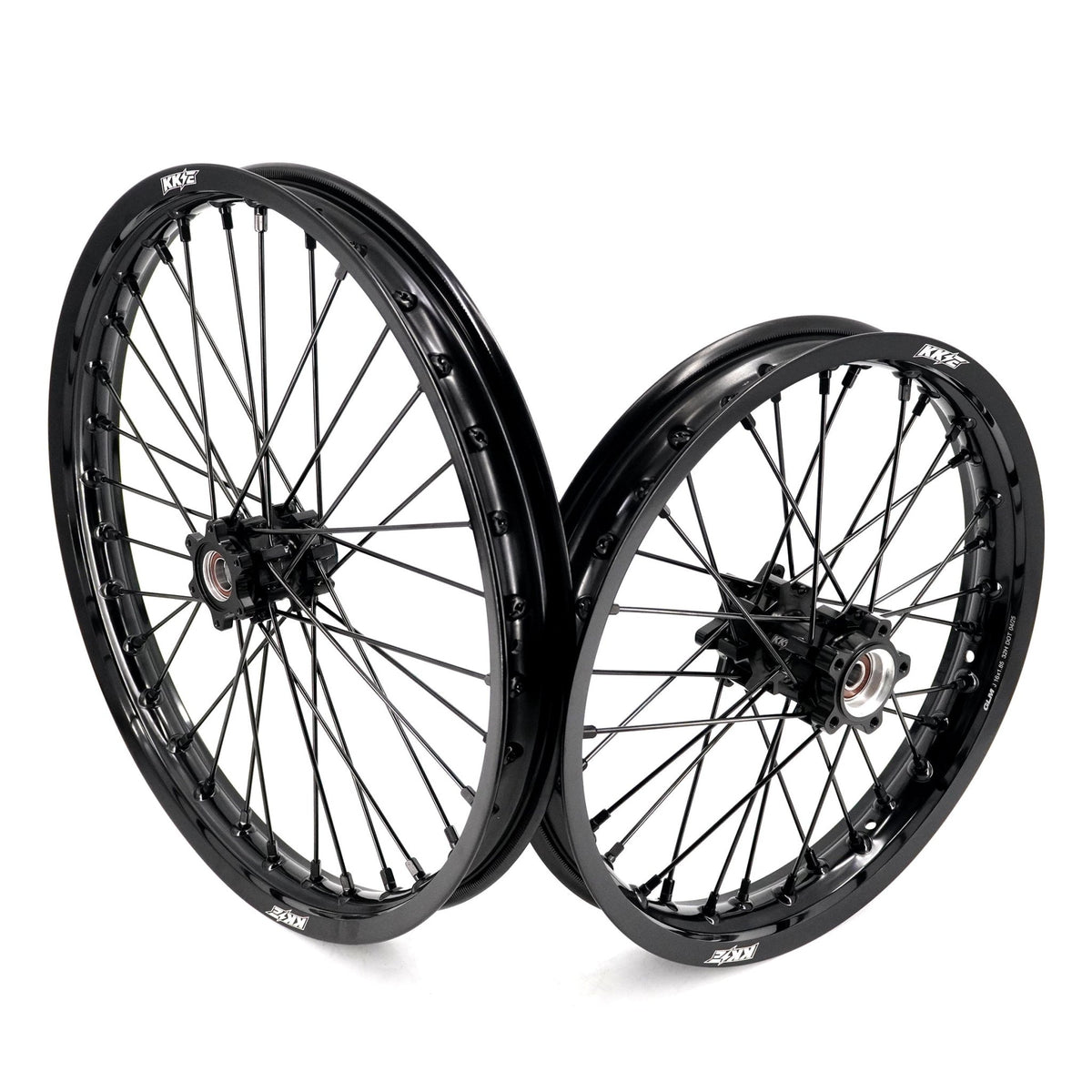US Stock KKE 1.6*19" & 1.85*16" E-Moto Wheels Rims Fit E-Ride PRO-SS 3.0/ E-Ride PRO SR Black - Pinned Electric