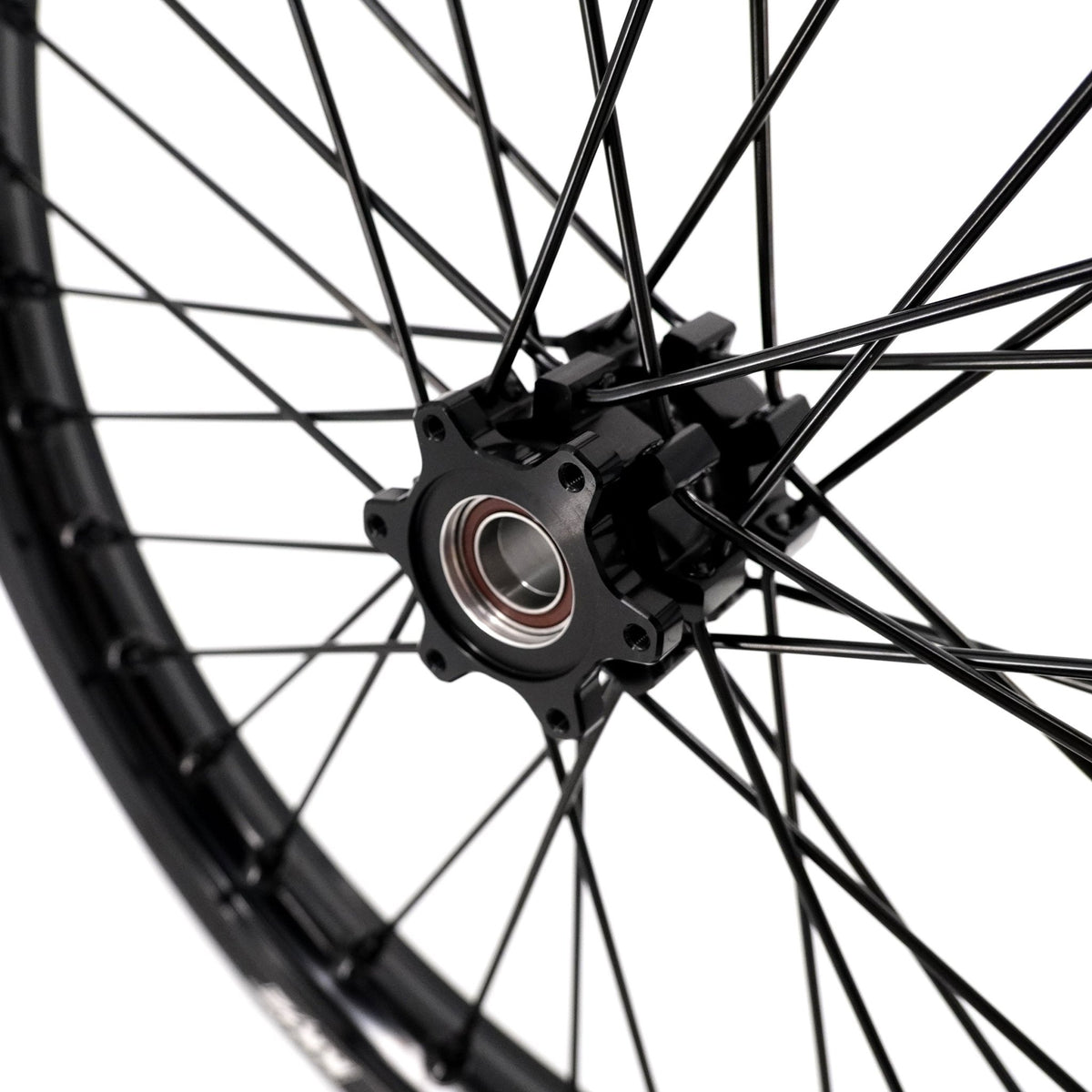 US Stock KKE 1.6*19" & 1.85*16" E-Moto Wheels Rims Fit E-Ride PRO-SS 3.0/ E-Ride PRO SR Black - Pinned Electric