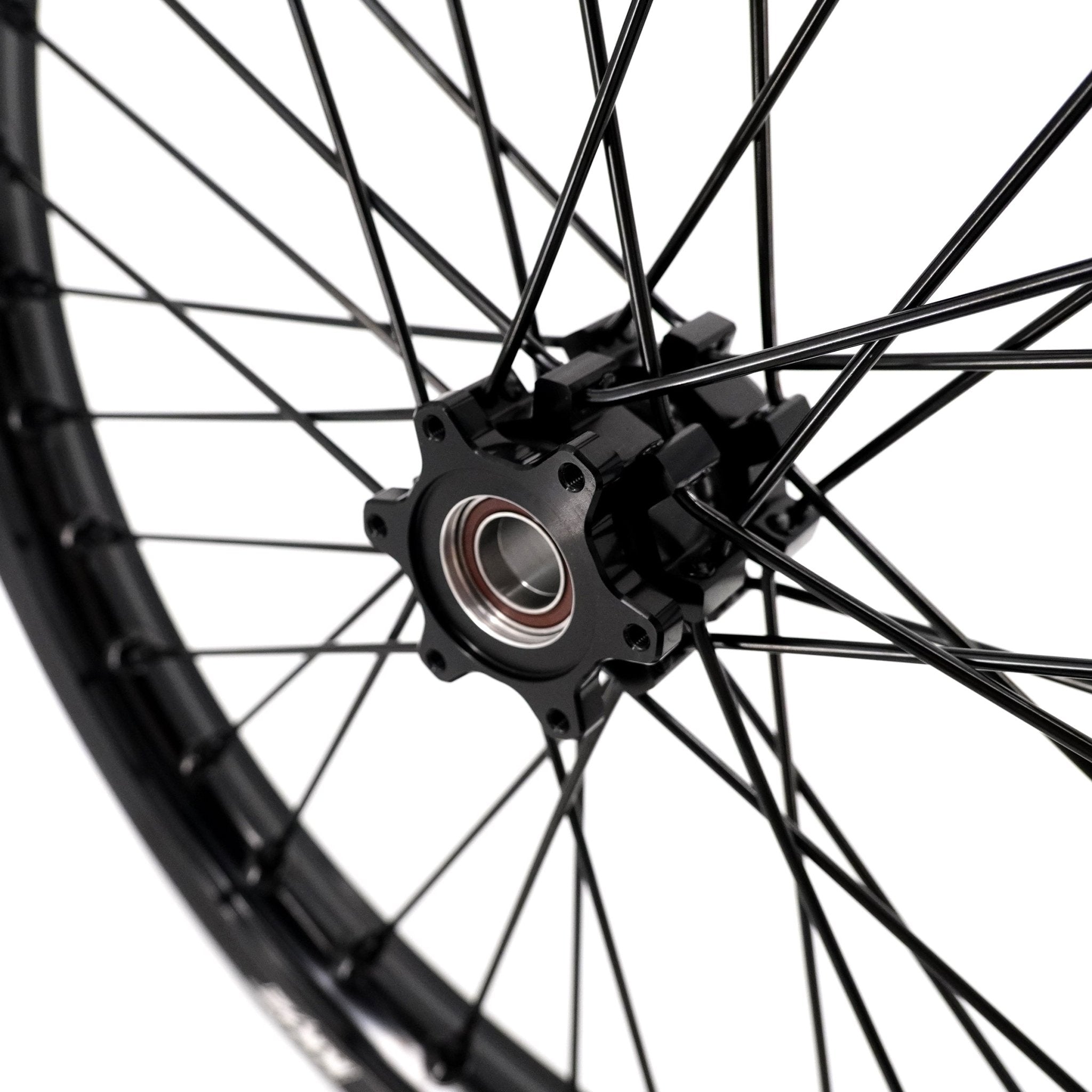 US Stock KKE 1.6*19" & 1.85*16" E-Moto Wheels Rims Fit E-Ride PRO-SS 3.0/ E-Ride PRO SR Black - Pinned Electric