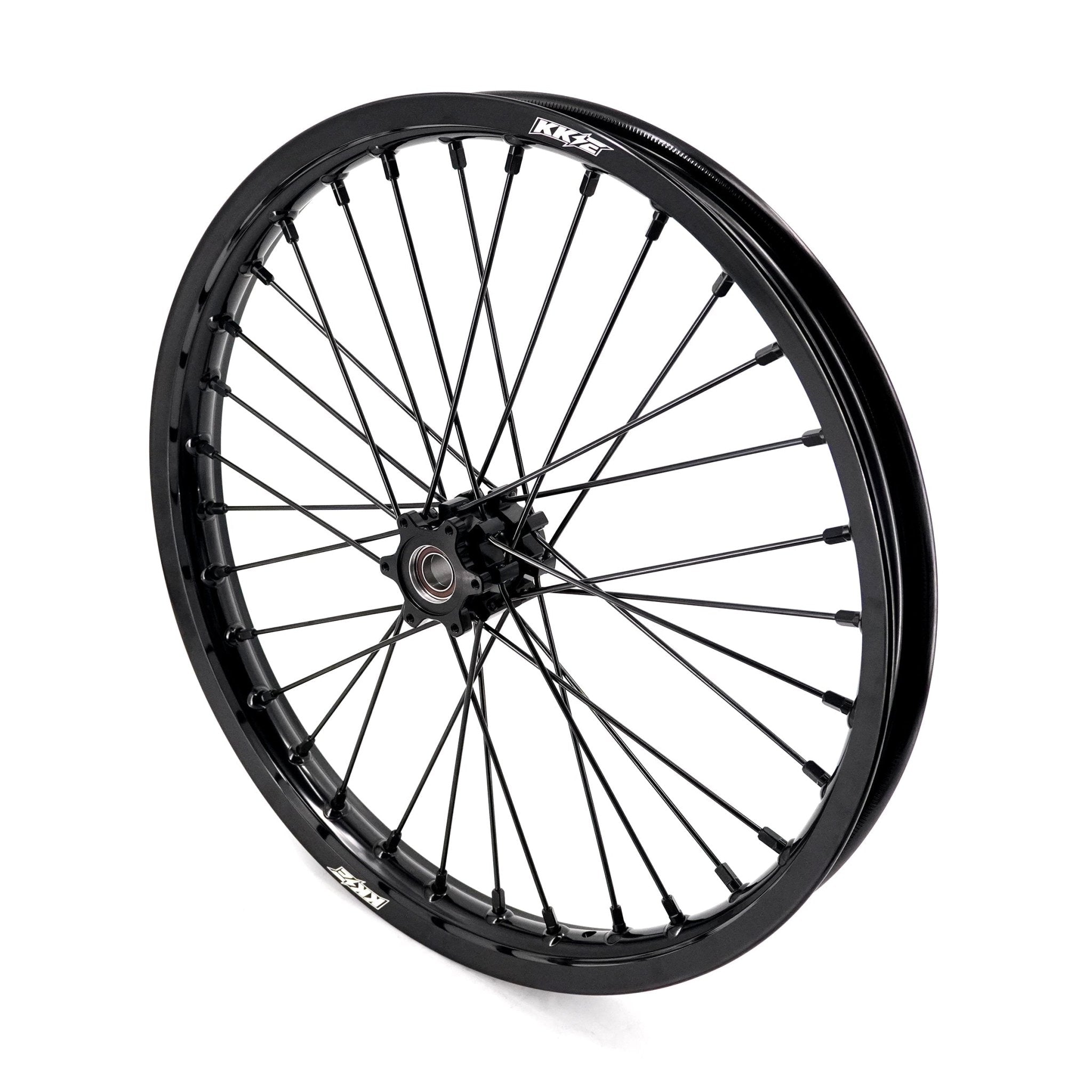 US Stock KKE 1.6*19" & 1.85*16" E-Moto Wheels Rims Fit E-Ride PRO-SS 3.0/ E-Ride PRO SR Black - Pinned Electric